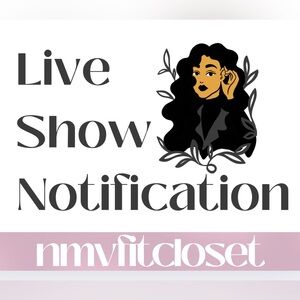 💜Live Show Notification💜